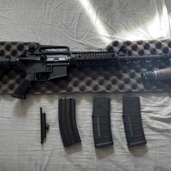 Windham Weaponry WW-15 M4 - Excellent &Eacute;tat - Full Accessoires (Chargeurs, Rail) pas de silencieux !