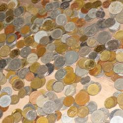 IMPORTANT LOT DE 390 PIECES DE MONNAIE ANCIENNES