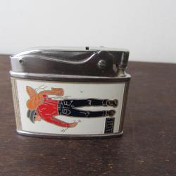 Briquet &agrave; essence publicitaire Levi's 1960