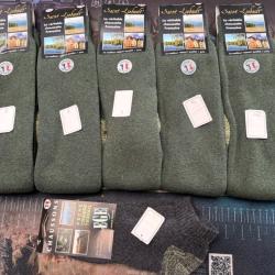 LOT G - DESTOCKAGE DE FOLIE chaussettes chaudes hautes en laine made in france super prix encheres