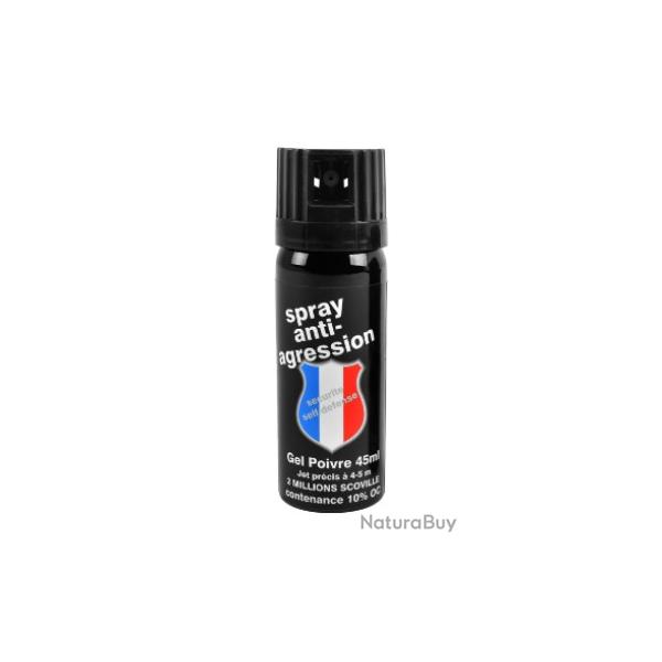 Spray Anti-Agression Gel au poivre 45ml