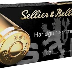 50 Munitions SELLIER&BELLOT cal.357 SIG fmj 140 gr
