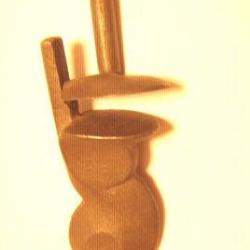 &Eacute;bauche ancienne de chien de fusil &agrave; pierre, mod&egrave;le infanterie 1777 &agrave; 1822