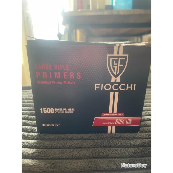 Amorces fiocchi large rifle