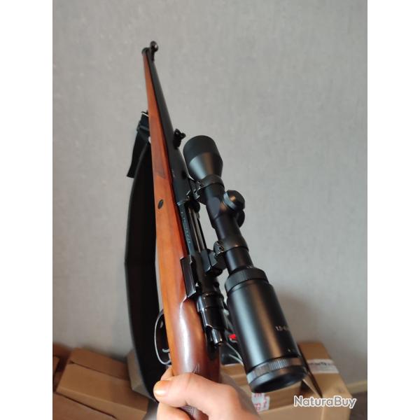 Zastava 7x64 +montage pivotant et lunette