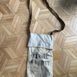 Sac farine r&eacute;glementaire fran&ccedil;ais WW2