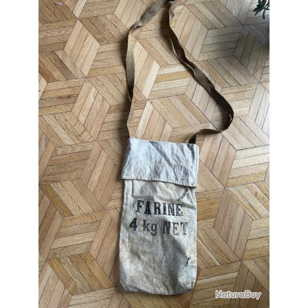 Sac farine r�glementaire fran�ais WW2