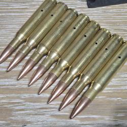 8 munitions neutralis&eacute; 30.06 pour garan US M1