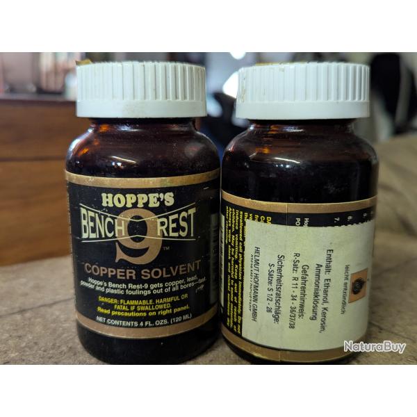 Nettoyant HOPPE's Bench Rest 9 Copper - 4 oz (120mL)