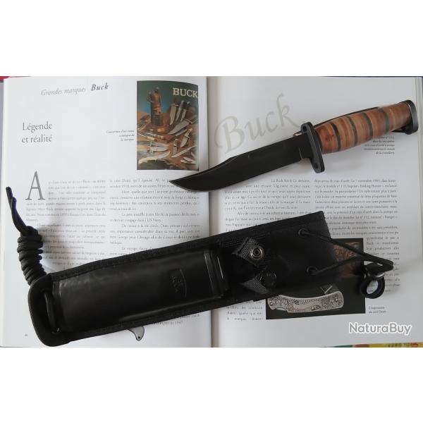Couteau de chasse " Buck 119 Brahma" � lame fixe.