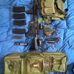 Pack airsoft complet M4 Specna Arms AEG - pr&ecirc;t &agrave; jouer