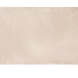 Tapis fourrure lapin synth&eacute;tique polyester taupe 60x110 cm doux confortable