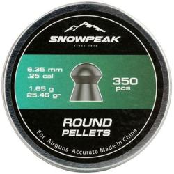 PLOMBS RONDS 6.35 X350