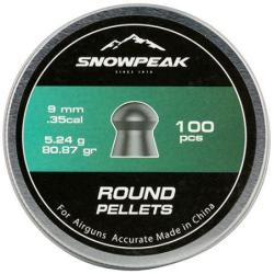 Boite PLOMBS RONDS 9MM X100