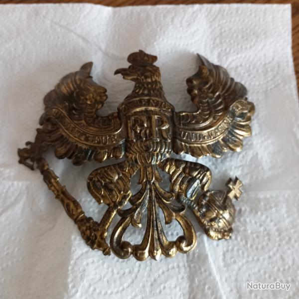 Plaque de casque � pointe