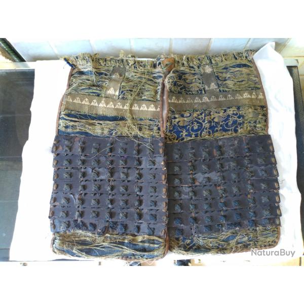 Pi�ce armure japonaise ancienne Haidate samoura� p�riode edo