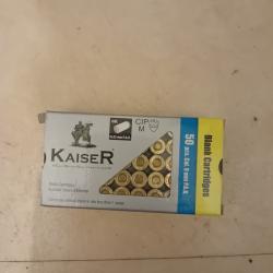 Bo&icirc;te de 50 munitions de 9 mm a blanc