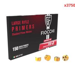 AMORCES FIOCCHI LARGE RIFLE x3750 