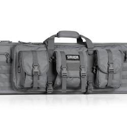 HOUSSE SAVIOR AMERICAN CLASSIC DOUBLE RIFLE 42" GRIS