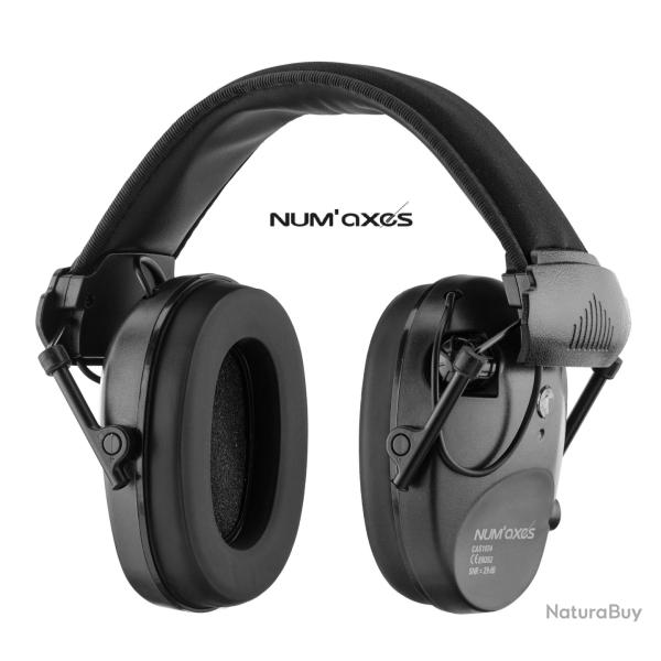 Casque Antibruit �lectronique Num'Axes -  CAS1034  Noir