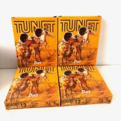40 Cartouches Tunet Duo 7 & 4 Cal 12/70 38gr