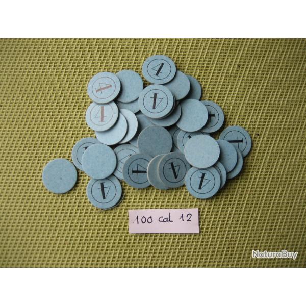 100 Cartons cal 12 No 4 ou neutre couleur bleu