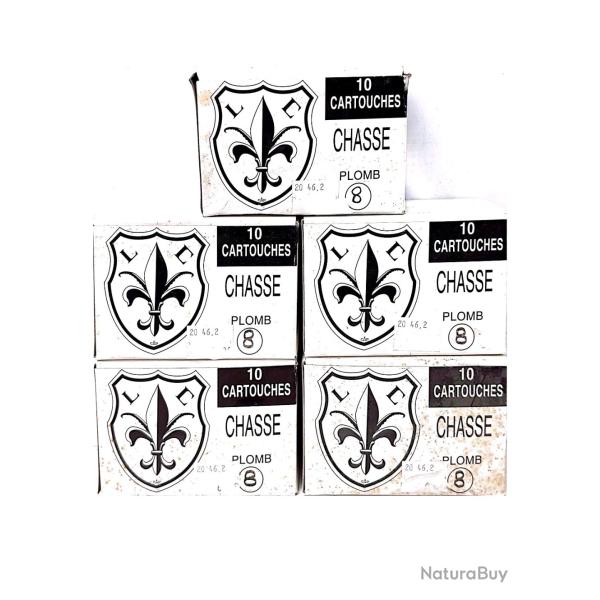 50 Cartouches 12/70 N�8 36g