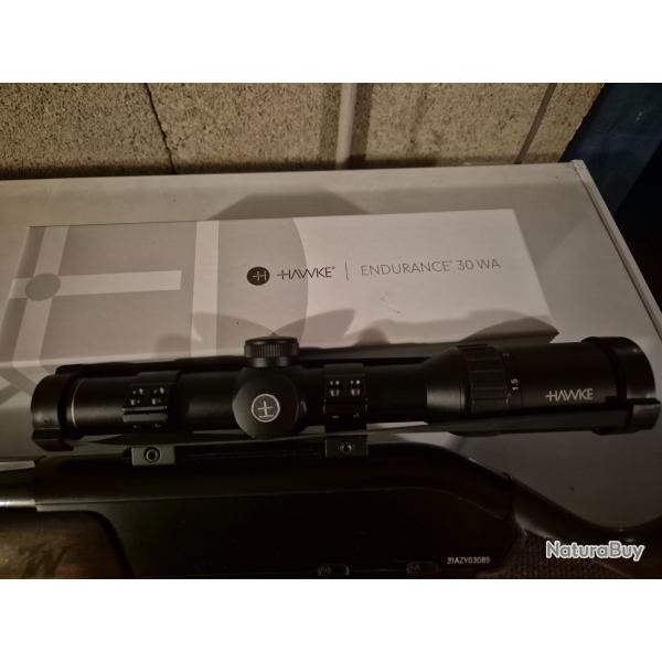 Vends cause sante.  lunette de battue HAWKE ENDURANCE 30WA1-4X24 14a dot .neuve 350�