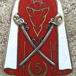 5&deg; Rgt de Spahis Alg&eacute;riens, burnous, dos vaguel&eacute;, marquage vertical