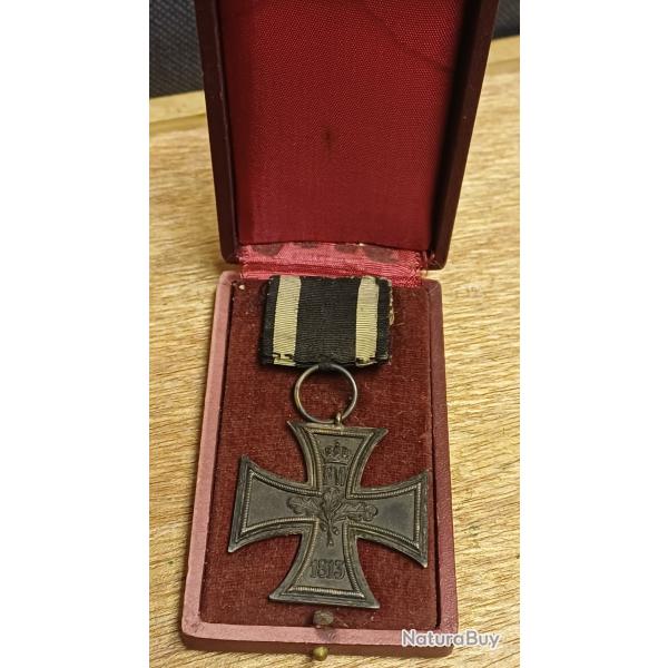 WW1 - belle Croix de Fer 2�me classe - PRUSSE ALLEMAGNE - Iohann Wagner & Sohn