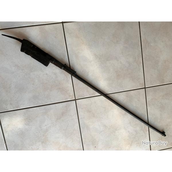 Militaria Fran�ais WW1 Boitier Canon Lebel M1886 M93 Cat�gorie D