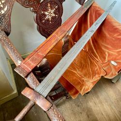 &Eacute;p&eacute;e touareg Takouba ancienne ann&eacute;es 20/30 lame 19&egrave;me