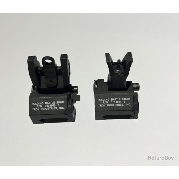 Hausse m�canique pliable troy industries organes de vis�e