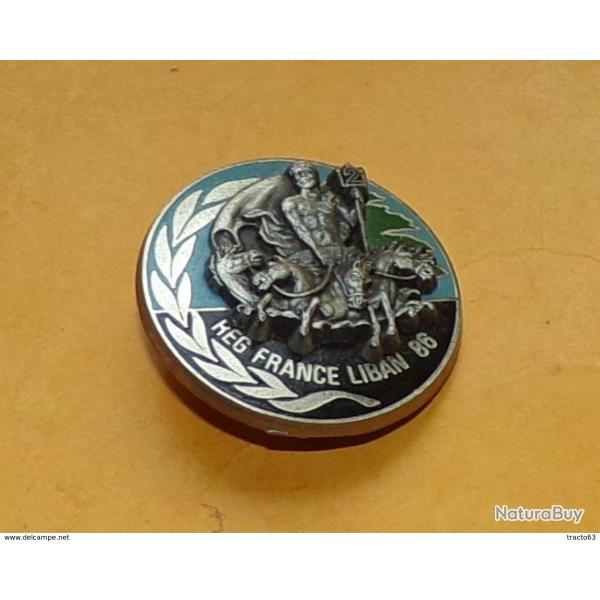 9� R�g. de Chas. Para, 2� Cie, REG FRANCE LIBAN 1986, FABRICANT�DELSART SENS,HOMOLOGATION SANS,�ETAT