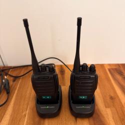 Talkies-walkies chasse Num'Axes TLK1022 - Paire + chargeurs