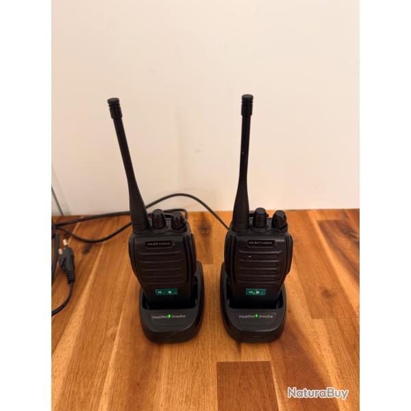 Talkies-walkies chasse Num'Axes TLK1022 - Paire + chargeurs