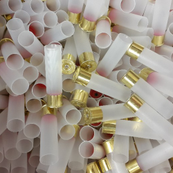 100 DOUILLES CALIBRE 16/16/70 TRANSLUCIDE