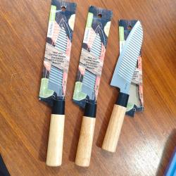 3 Couteaux de chef japonais santoku