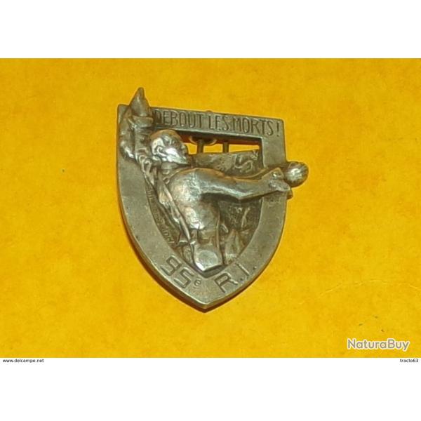 95� R�giment d'Infanterie, dos lisse embouti, 2 anneaux, 478 � droite, FABRICANT�ARTHUS BERTRAND�PAR