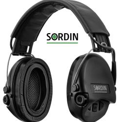 Casque actif supreme pro noir - Sordin - coussinet gel