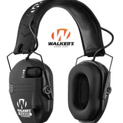 Casque antibruit actif  amplifi&eacute; rechergeable - Walker's Razor
