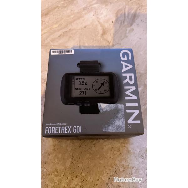GPS Garmin Foretrex 601 - Quasiment neuf, complet avec accessoires / GPS militaire de poignet