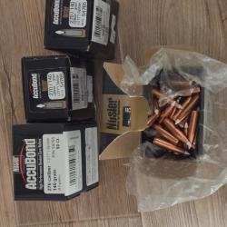 Vds 190 Ogives (Balles) NOSLER Accubond  140gr en 270.