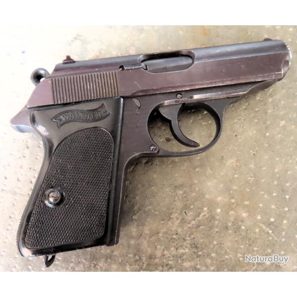 Pistolet Walther PPK calibre 7,65 fabrication fin de guerre 1944