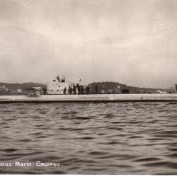 CPA - MARINE DE GUERRE  -SOUS MARIN " CALYPSO " -N&deg;1551