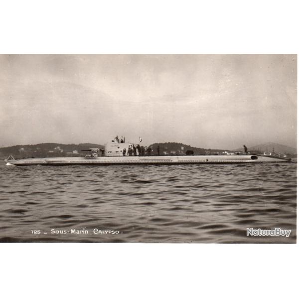 CPA - MARINE DE GUERRE  -SOUS MARIN " CALYPSO " -N�1551