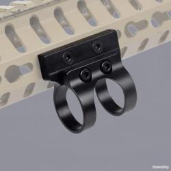 ADAPTATEUR KEYMOD 25.4MM POUR LAMPE TORCHE