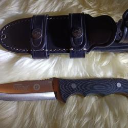 [NEUF] Couteau MUELA VIKING J.d.C. - CRYO-T - Micarta & Runes