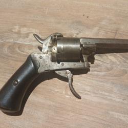 Revolver 7mm ELG &agrave; broche 6 coups