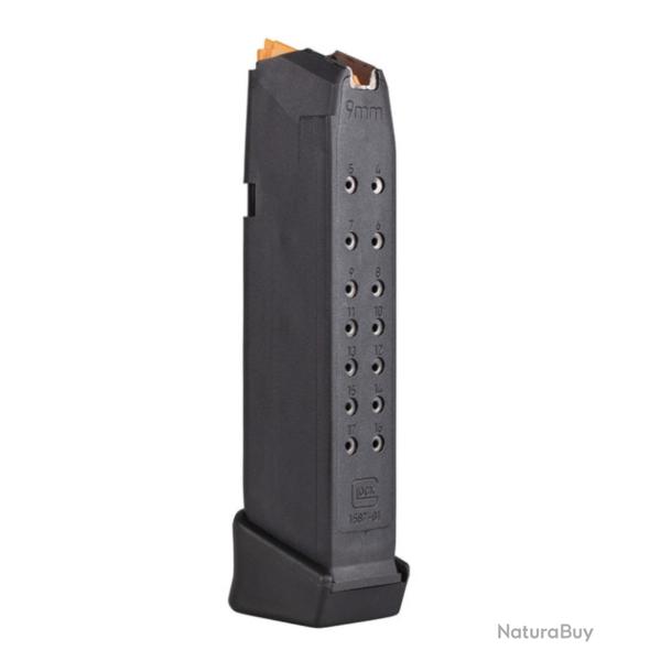 Glock Chargeur G17/45 +2 Gen 5 19 cps Orange